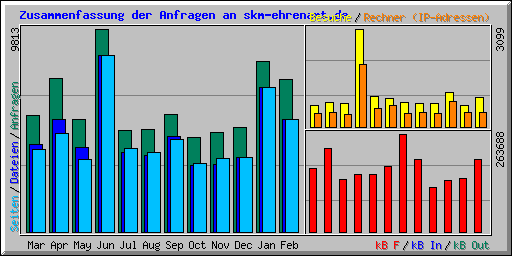 Zusammenfassung der Anfragen an skm-ehrenamt.de